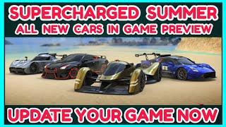 Asphalt 9 - SUPERCHARGED SUMMER Season UPDATE available Now   All New Cars Preview 