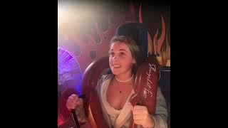 Slingshot ride girl  Funny rides jingle  slingshot ride puppies out 