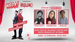 NGOVI With  Frostmisty Momochan. Realize  Finalist Valorant Caster Hunt serta Prediksi VCT ID 2022