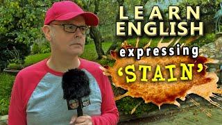 What does stain mean? - How to speak English with Misterduncan in England