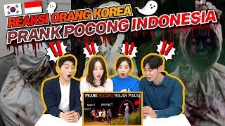 Orang Korea Shock Lihat Prank Hantu Indonesia   Prank Pocong  Reaction