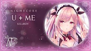 Nightcore - U+Me Lyrics