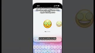 Crea EMOJIS que te imagines en iPhone con Apple Intelligence Genmojis