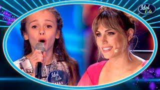 VERA tiene 10 años es RUSA y canta en ESPAÑOL para CONQUISTARNOS  Los Castings 5  Idol Kids 2020