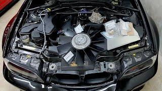 BMW E46 M3 Water pump Replacement Cooling System Overhaul S54