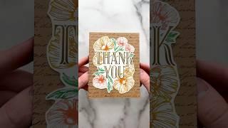 Make An EASY Thank You Card With Me️ ASMR Crafting #asmr #asmrsounds #art #craft