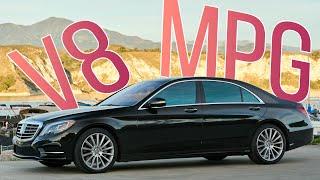 Are V8 Engines Bad On Gas? Mercedes S550 MPG Test