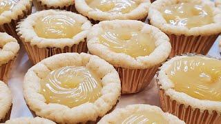 Two Ingredient Lemon Curd Cookie Cups for Easter