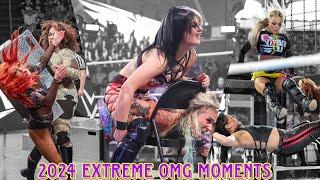 WWE Womens Extreme OMG Moments Of 2024