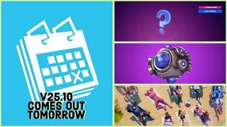 What to expect in tomorrow’s Fortnite update v25.10