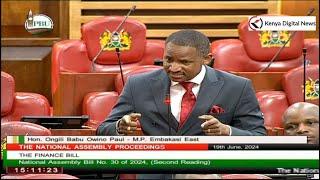 I dont like responding to fools MP Babu Owino shuts Wetangula