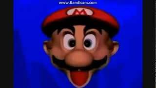 YouTube Poop Mario Head