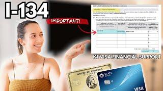 HOW TO FILL OUT I-134 2024 Edition  K1 Fiancé Visa  Step-by-Step Tutorial