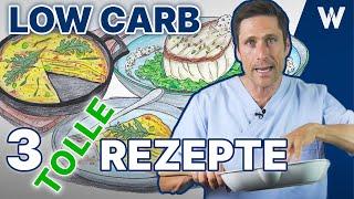 Meine Top 3 Low Carb Rezepte wenig Kohlenhydrate viel Eiweiß viele Nährstoffe gesund & lecker