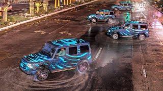 Mercedes Electric G-Class CRAZY G-TURN Ballet