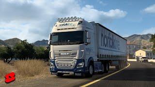 DAF XF POV Driving in Lebanon  Euro Truck Simualtor 2