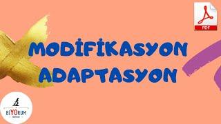 Modifikasyon I Adaptasyon