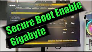 Gigabyte Secure Boot Enabled but NOT Active in BIOS - Easy Fix