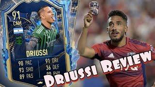 FIFA 23  DRIUSSI TEAM OF THE SEASON PLAYER REVIEW  DIAMOND IN THE ROUGH? 