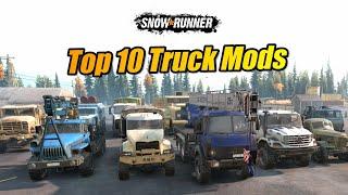 Snowrunner Top 10 best truck mods