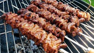 How to make Juicy Beef BBQ Easy Beef Kebab Recipe  Beef Skewers