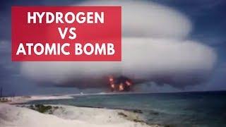 Hydrogen bomb vs Atomic bomb Whats the difference?