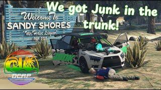 Passing Out Free Junk Energy with The Junk in OCRP Grand Theft Auto V RP with @BigTowelTimmy