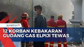 Sempat Dirawat 12 Korban Kebakaran Gudang Gas Elpiji di Denpasar Tewas