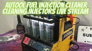 AUTOOL Fuel Injector Cleaning LIVE STREAM