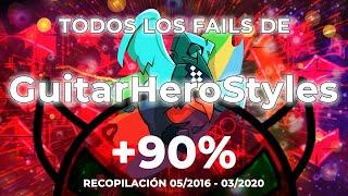 TODOS los FAILS de GuitarHeroStyles +90%  2016 - 2020  Geometry Dash