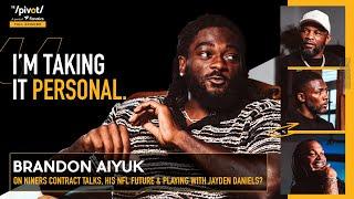 Brandon Aiyuk shares the latest update on his NFL contract Super Bowl loss & his future  The Pivot