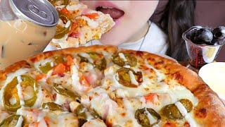 ASMR SUAs 희귀 영상 피자 먹방 ASMR RARE STRANGE PIZZA MUKBANG  커피쟈