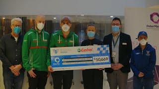 Castrol Racing raises over $50000 for Peter Mac