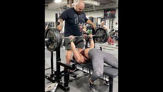 Super Strong Girl Bench Presses 315 Pounds  