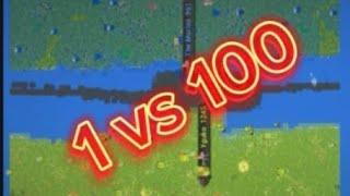 WORLDBOX 1vs100 человек