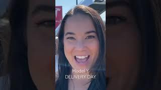 2021 Tesla Model Y Delivery Day - Taking Delivery of My First Tesla in Boston - JQLOUISE Tesla Vlog