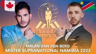  Road to Mister Supranational 2023 NAMIBIA - Malan van den Berg x Luis Portelles