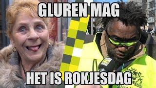 Straatvraag Rokjesdag ik ga lekker naar de vrouwtjes loeren