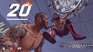 WWE 2K22 Top 20 OMG Moments in the game