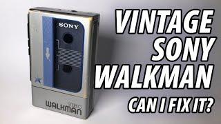 Vintage Sony Walkman - Can I Fix it? basic repair