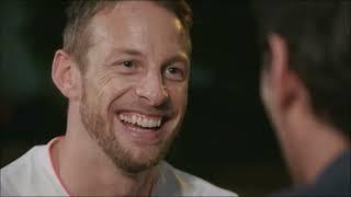 Mark Webber interviews Jenson Button ahead of his 300 Grand Prix 2016 Malaysia GP