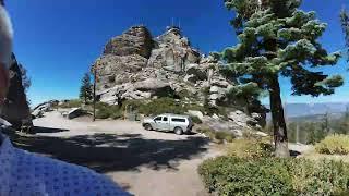 Buck Rock Fire Lookout Sequoia National Park 4k Time Lapse.