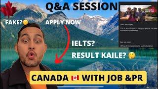 Canada work Visa self apply  no agent  Q&A