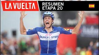 Resumen - Etapa 20 - La Vuelta 2018