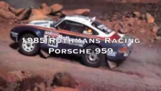 1985 Rothmans Porsche 959 Coupe Paris-Dakar Intro