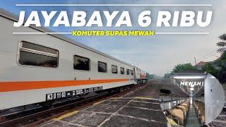 KA LOKAL MEWAH CUMA 6 RIBU TRIP NAIK KERETA API KOMUTER SURABAYA PASURUAN RANGKAIAN K3 JAYABAYA