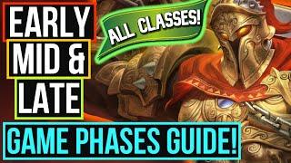 How to Play Early Mid & Lategame For ALL ROLES  SMITE Guide