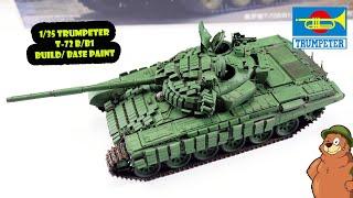 Trumpeter 135 T-72 BB1 Part II BUILD & PAINT