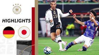 Japan beats Germany  Germany vs. Japan 1-4  Highlights  Men Friendly