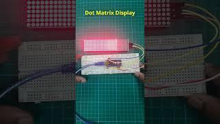 Max7219 LED Matrix Display with Arduino  #diy #electronics